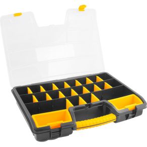 Organizador Plástico 20 Divisórias Ajustáveis P/ Peças e Acessórios OPV460 - Vonder