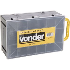 Organizador Plástico Duplo VD2003 - Vonder