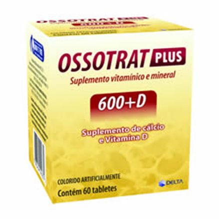Ossotrat Plus 600mg + D 60 Comprimidos Revestidos
