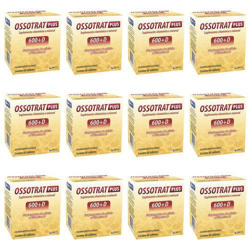 Ossotrat Plus Suplemento Vitaminico C/60 (kit C/12)