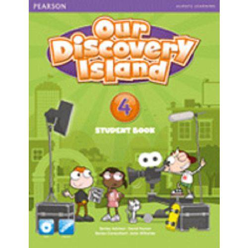 Our Discovery Island 4 (Film Studio Island) - Student's Book With Multi-rom And Code Access(on-line)
