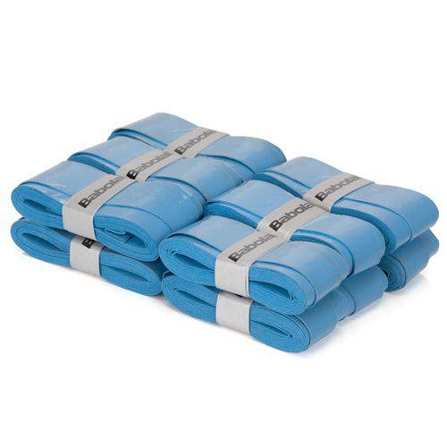 Overgrip Babolat My Grip Azul Claro - Pacote com 12 Unidades
