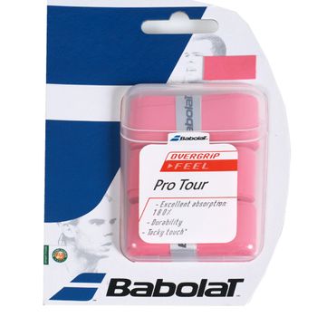 Overgrip Babolat Pro Tour X3 Rosa