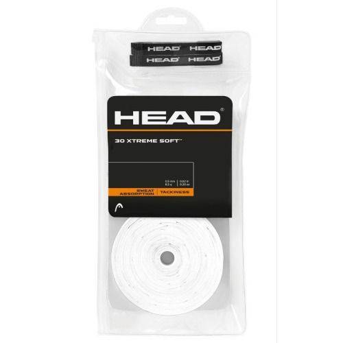 Overgrip Head Xtreme Soft Pack com 30 Unidades Branco