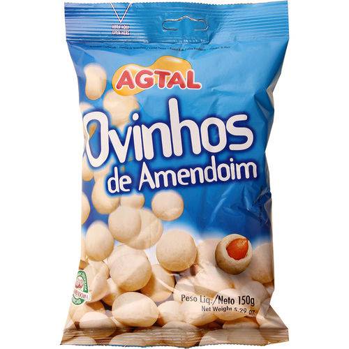 Ovinhos de Amendoim Agtal - 150g