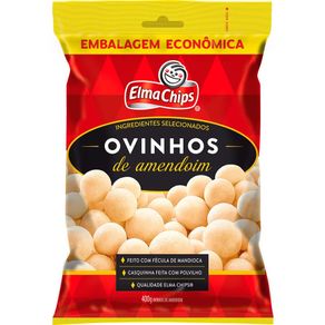 Ovinhos de Amendoim Elma Chips 400g