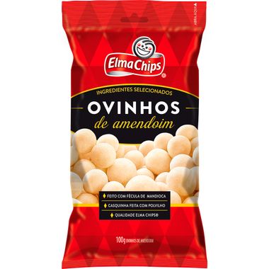 Ovinhos de Amendoim Opa Elma Chips 100g