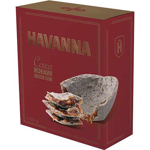 Ovo de Páscoa Branco com Raspas de Siciliano e Recheio de Doce de Leite 300g - Havanna