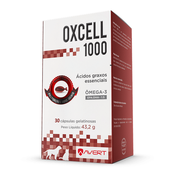 Oxcell 1000 - 30 Cápsulas