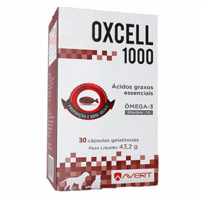 OXCELL 1000mg - 30 Cápsulas Gelatinosas