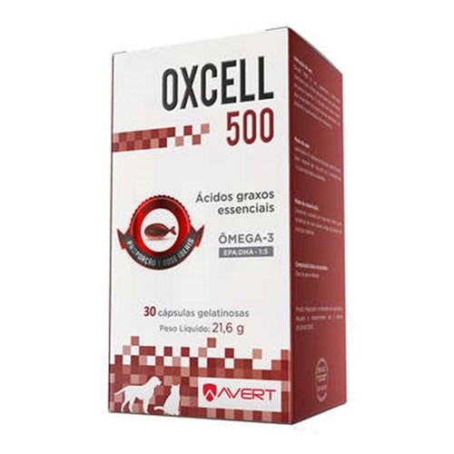 Oxcell 500 30 Capsulas