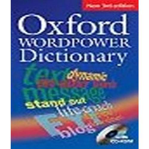 Oxf Wordpower Dict With Cd-rom And Trainer
