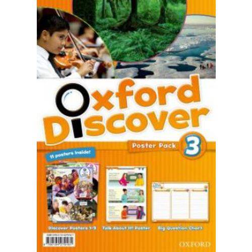 Oxford Discover 3 Posters - 1st Ed