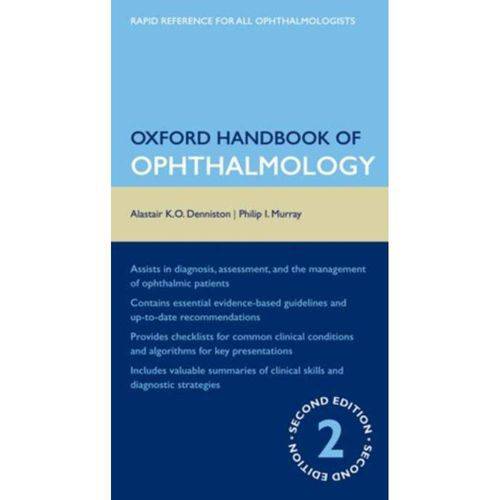 Oxford Handbook Of Ophthalmology-2ed