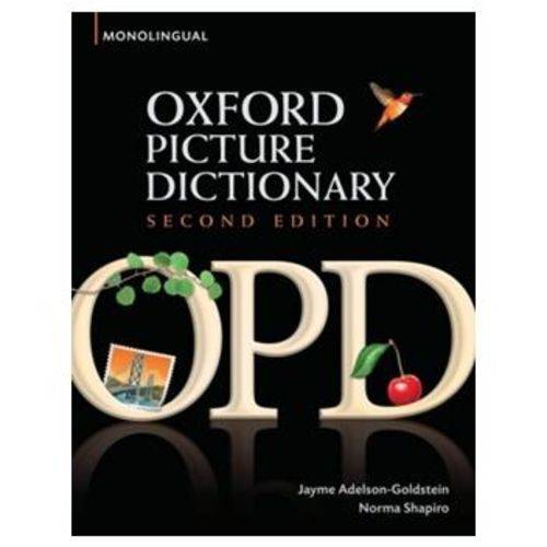 Oxford Picture Dictionary - Monolingual - Inglês - 2ª Ed.