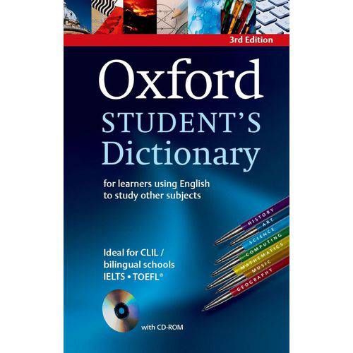 Oxford Student's Dictionary With CD-ROM - 3ª Edition