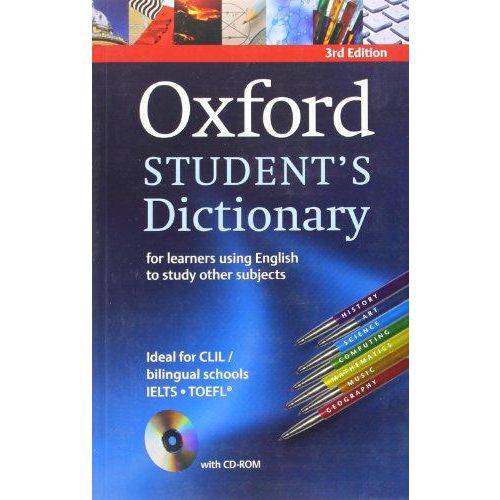 Oxford Students Dictionary Paperback With Cd-Rom