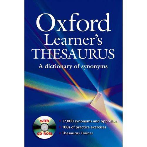 Oxford Thesaurus Dictionary With CD Rom