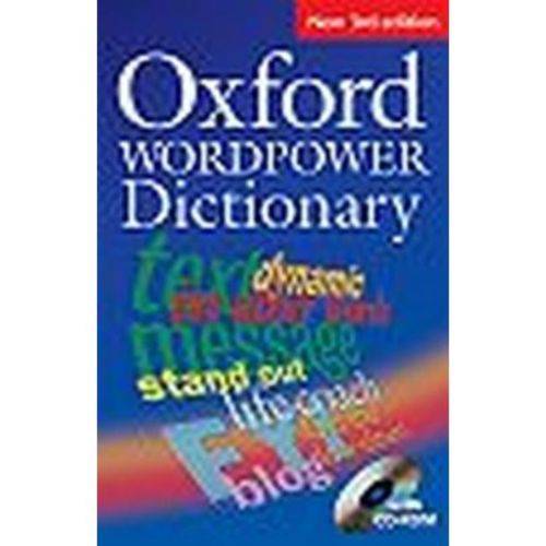 Oxford Wordpower Dictionary - New 3rd Edition - With CD-ROM