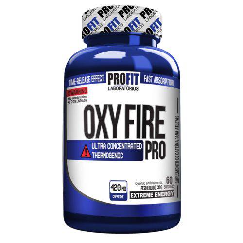 Oxy Fire Pro 420mg 60 Cápsulas - ProFit