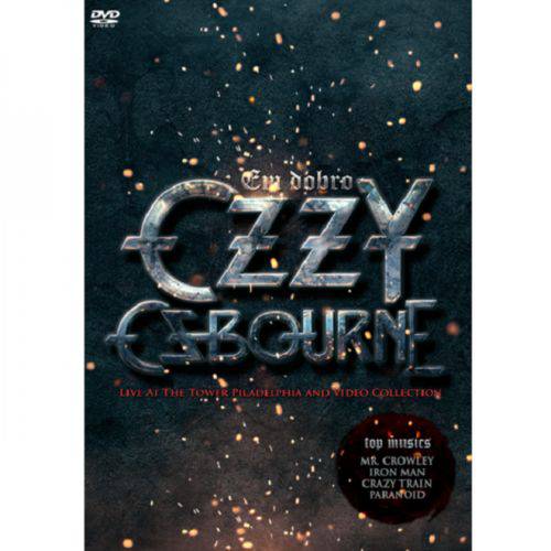 Ozzy Osbourne em Dobro Live At The Tower Philadelphia And Video Collection - Dvd Rock