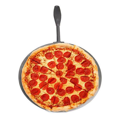 Pá para Pizza em Alumínio 35 Cm de Diâmetro