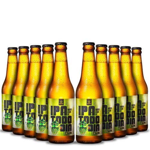 Pack 12 Cerveja Artesanal Campinas IPA Todo Dia - 355ml