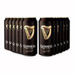Pack 12 Cervejas Irlandesa Guinness Draught Lata 440ml