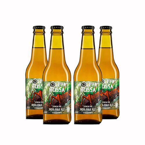 Pack 4 Cervejas Roleta Russa Ipa 355ml