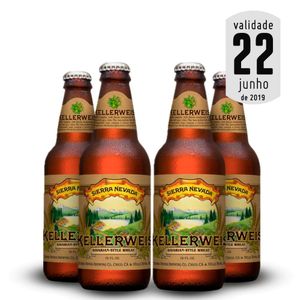 Pack 4 Cervejas Sierra Nevada Kellerweiss 355ml + 101 KM