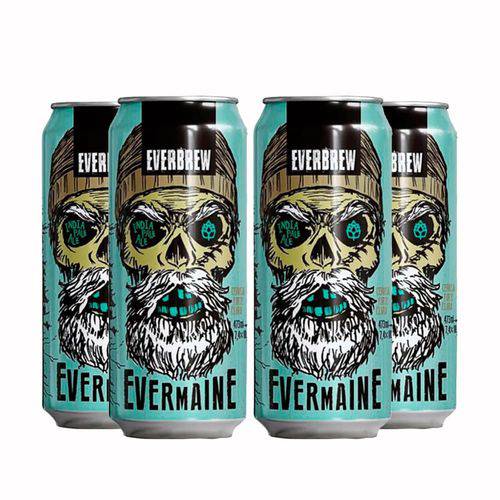 Pack 4 Everbrew Evermaine Lata 473ml
