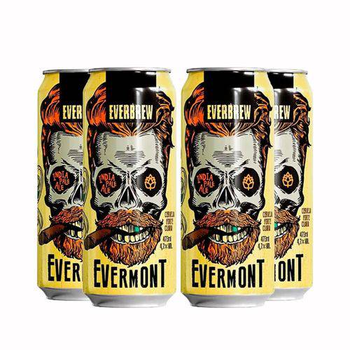 Pack 4 Everbrew Evermont Lata 473ml