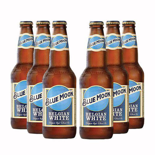 Pack 6 Cervejas Blue Moon 355ml