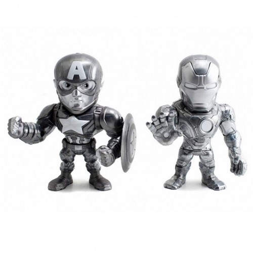Pack Captain America And Iron Man M51 - Jada - Minimundi.com.br