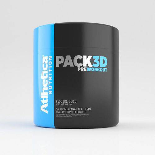 Pack 3D Pre-Workout - 300g - Atlhetica