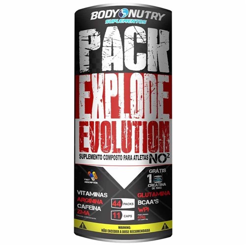 Pack Explode Evolution no 44 Packs - Body Nutry