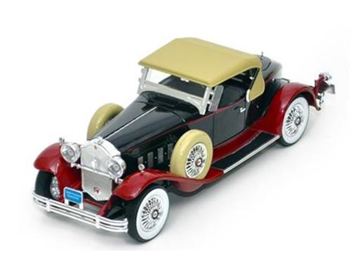 Packard: Eight 734 Speedster (1930) - Preto/Vermelho - 1:18 18138pre