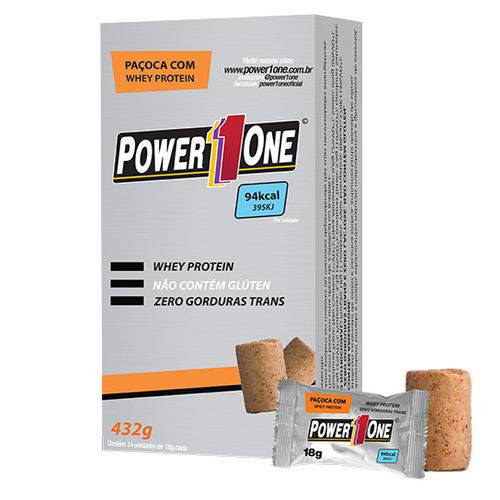 Paçoca Whey Protein (unidade 18g) - Power One