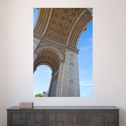 Painel Adesivo de Parede - Arco do Triunfo - N1551