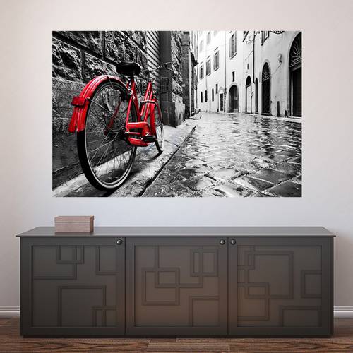 Painel Adesivo de Parede - Bicicleta - 252pn