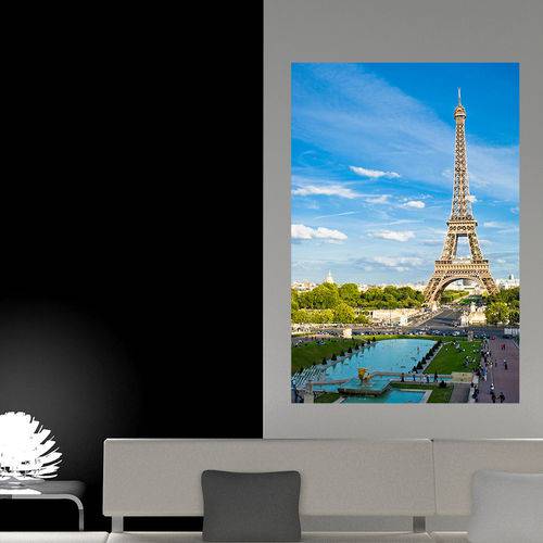 Painel Adesivo de Parede - Torre Eiffel - N1013