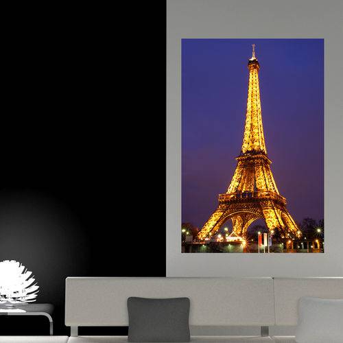 Painel Adesivo de Parede - Torre Eiffel - N3194