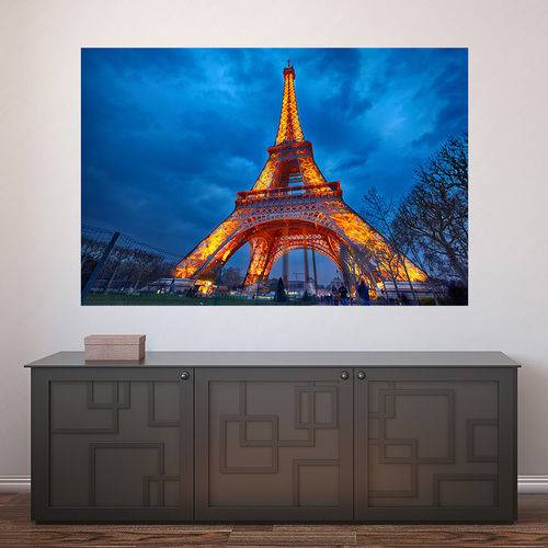 Painel Adesivo de Parede - Torre Eiffel - N2244