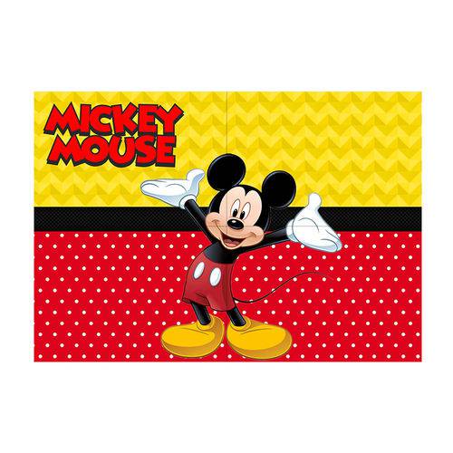 Painel de Festa Decorativo Mickey - 1 Unidade