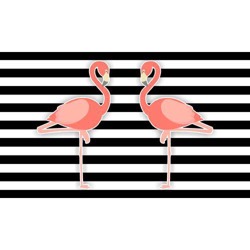 Painel de Festa Flamingos 002-180x120cm