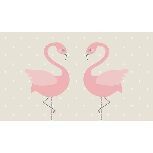 Painel de Festa Flamingos 001-100x070cm