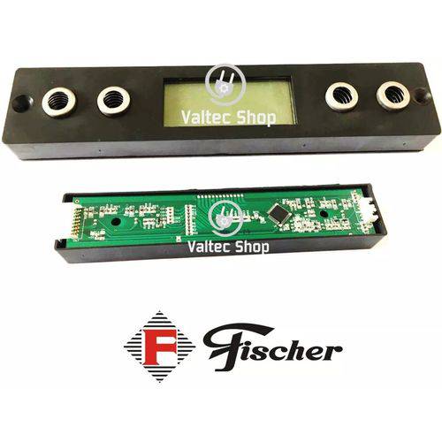 Painel Diplay Placa Lcd Coifa Fischer Talent Touch 60cm