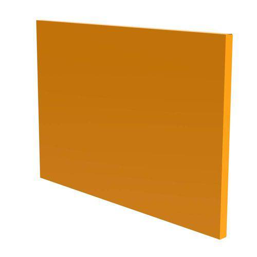 Painel Metálico Board Laranja - 40x60 Cm