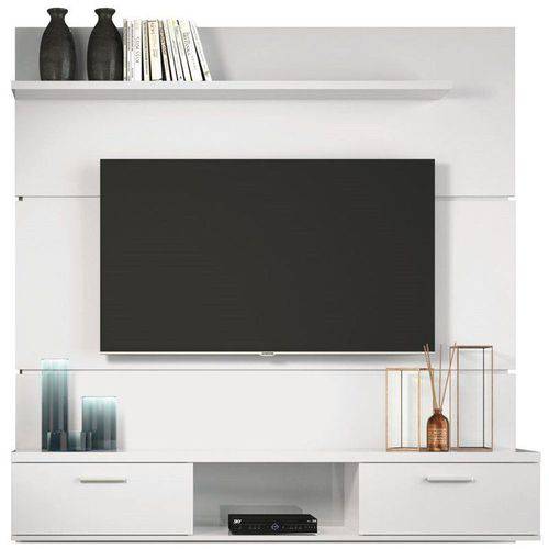 Painel para Tv Suspenso Flat 1.6 Branco - Hb Móveis