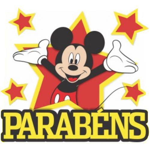 Painel Parabéns Mickey